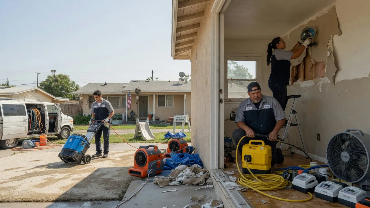 Water Damage Restoration in Commercial Point, OH near me